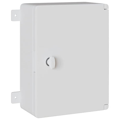 Steuerungsschrank Grau 32 x 15 x 35 cm ABS Kunststoff