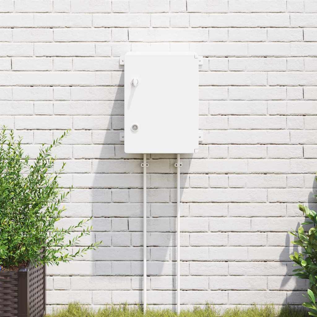 Steuerungsschrank Grau 37 x 16,5 x 40 cm ABS Kunststoff