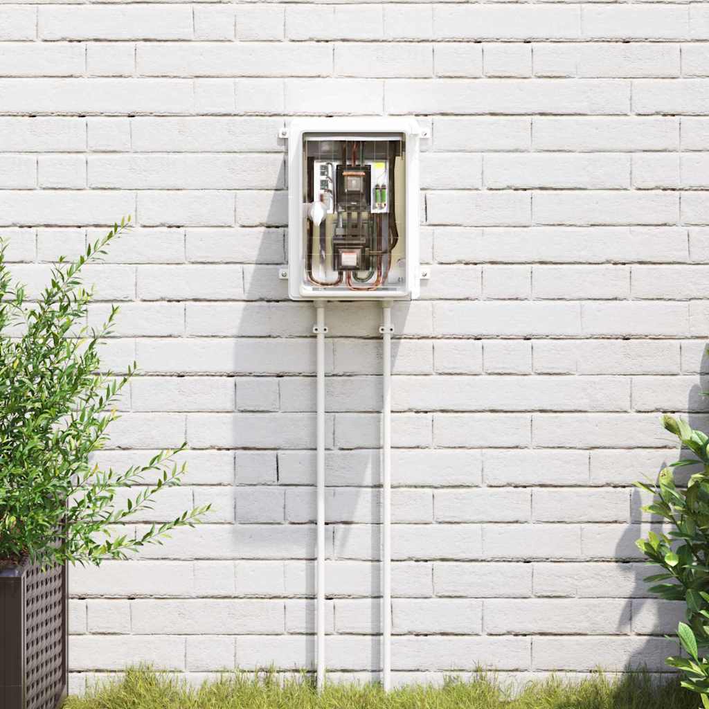 Steuerungsschrank Grau 28 x 13 x 28 cm ABS Kunststoff