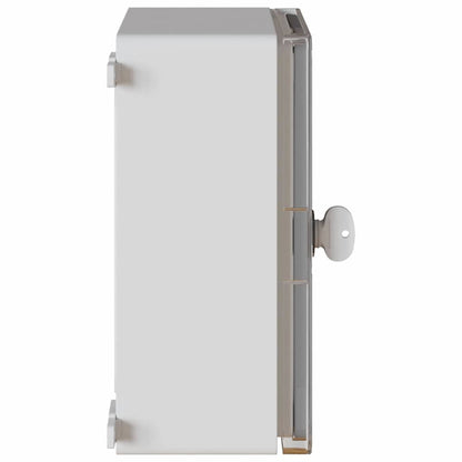 Steuerungsschrank Grau 28 x 13 x 28 cm ABS Kunststoff