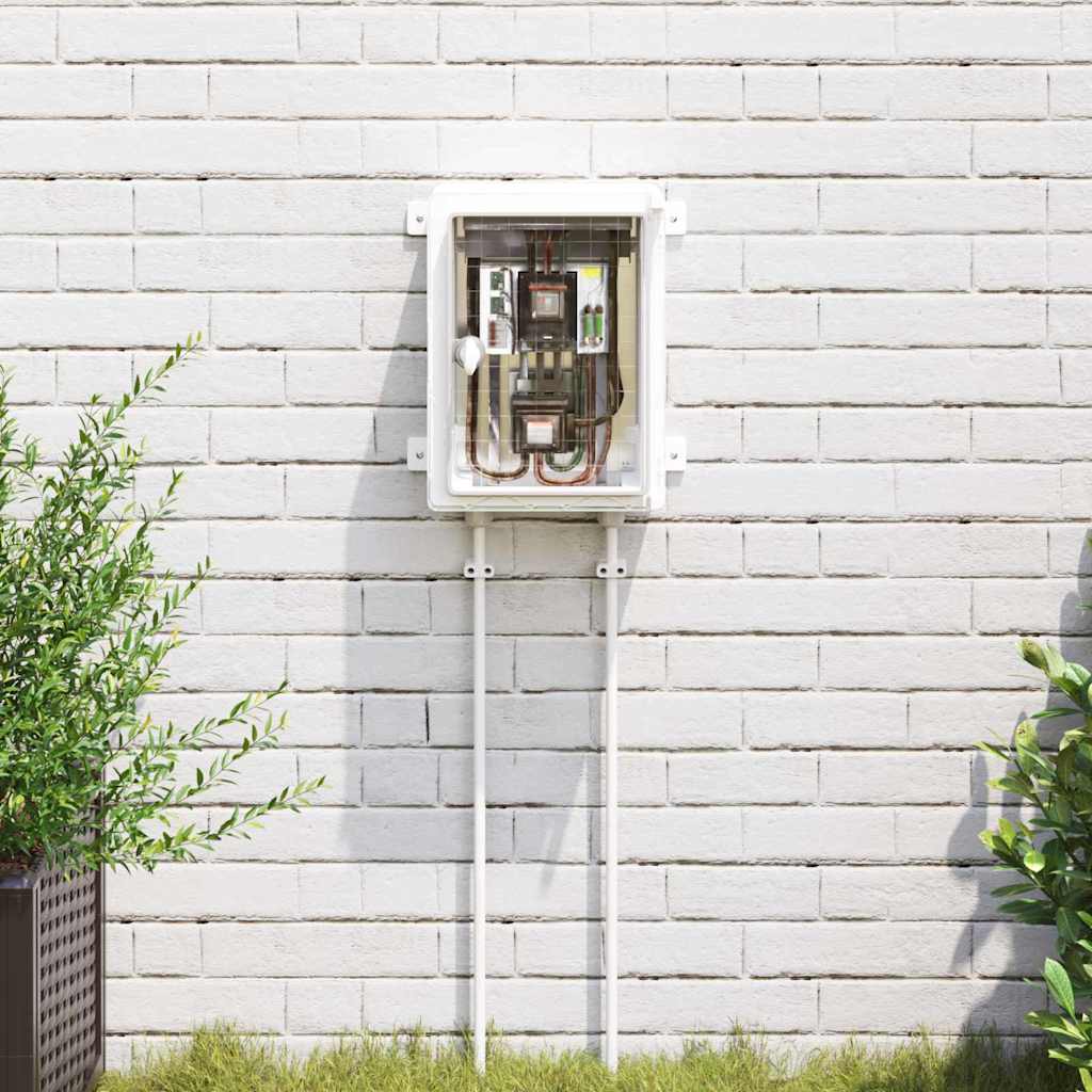 Steuerungsschrank Grau 32 x 13 x 33 cm ABS Kunststoff