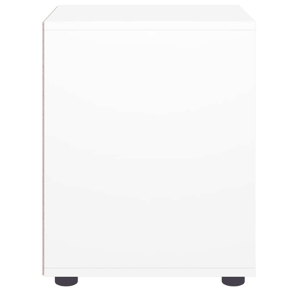 Nachttisch VISNES Weiß 45x40x50 cm Holzwerkstoff