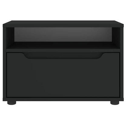 TV-Schrank VISNES Schwarz 60x40x38 cm Holzwerkstoff