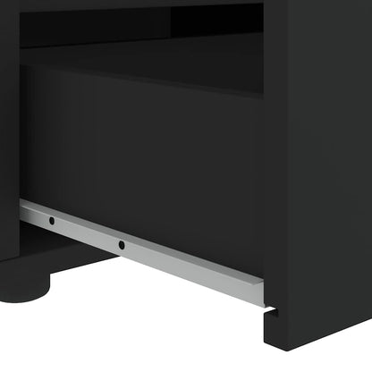 TV-Schrank VISNES Schwarz 60x40x38 cm Holzwerkstoff