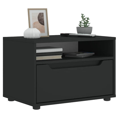 TV-Schrank VISNES Schwarz 60x40x38 cm Holzwerkstoff