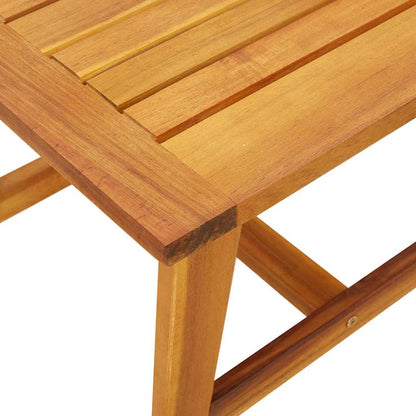 Beistelltisch Öl-Natur Massivholz Akazie