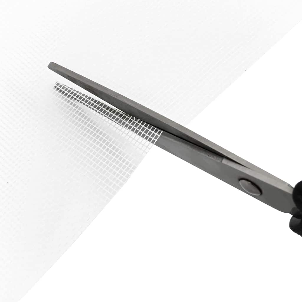 Insektenschutzgitter Weiß 112 x 1000 cm Glasfaser