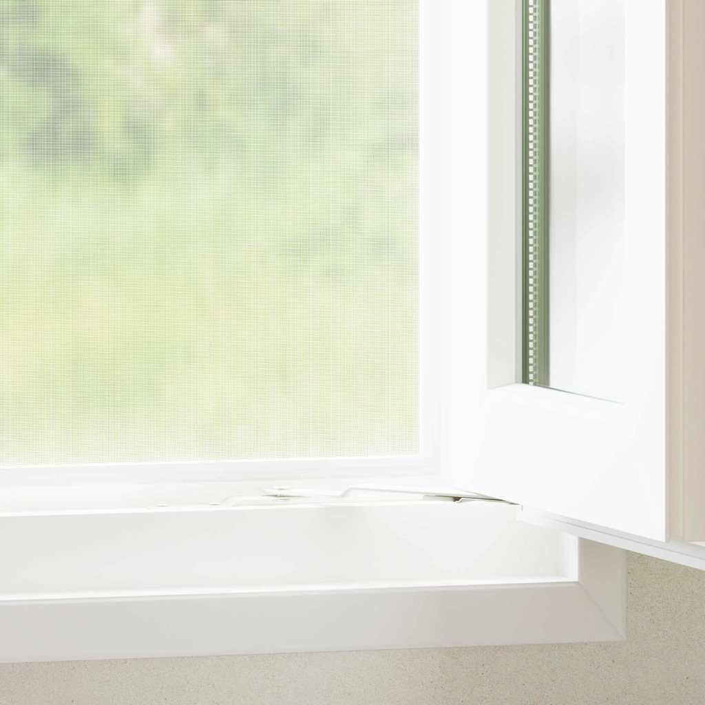 Insektenschutzgitter Weiß 112 x 2000 cm Glasfaser