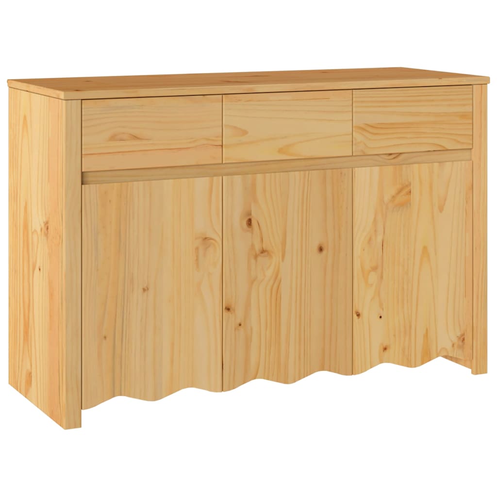 Sideboard Drammen Eiche 114 x 43 x 75,5 cm Massivholz Kiefer
