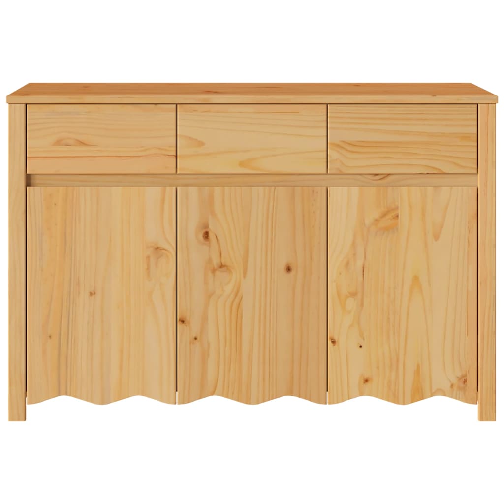 Sideboard Drammen Eiche 114 x 43 x 75,5 cm Massivholz Kiefer