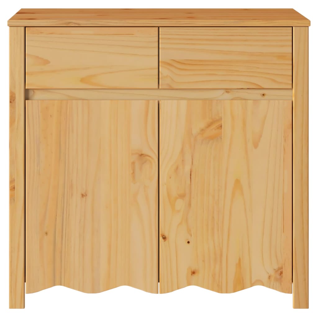 Sideboard Drammen Eiche 79 x 43 x 75,5 cm Massivholz Kiefer