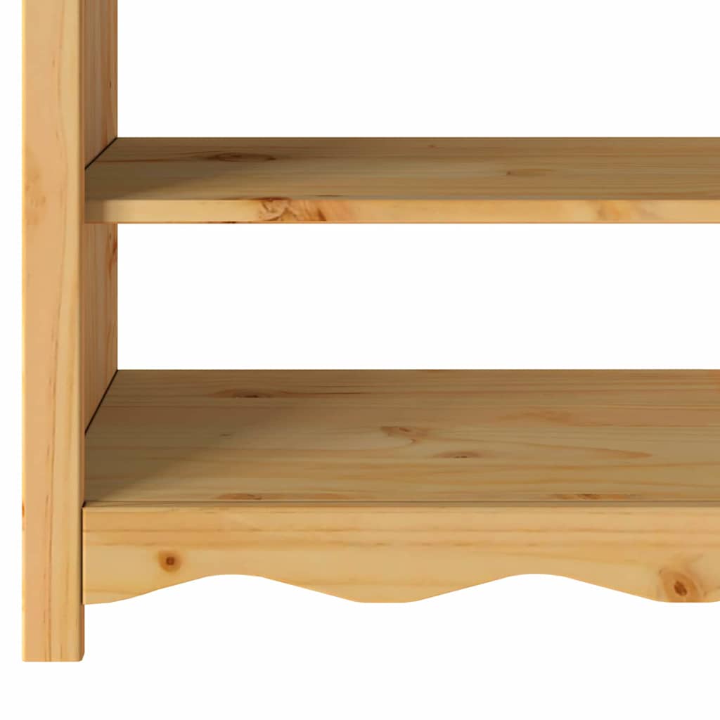 Konsolentisch mit Schubladen Drammen Eiche 89,5 x 37 x 73 cm