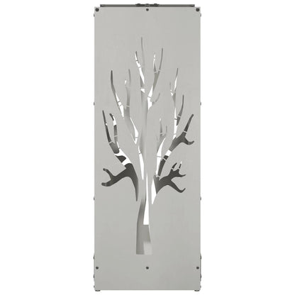 Brennholzregal 40x30x80 cm Edelstahl