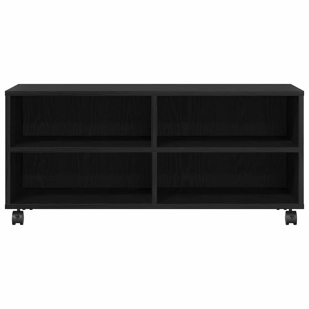 TV-Schränk Schwarz 90 x 35 x 40,5 cm Holzwerkstoff