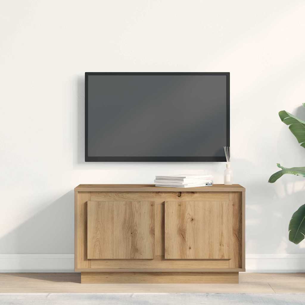 TV-Schränk Artisan-Eiche 80 x 35 x 45 cm Holzwerkstoff