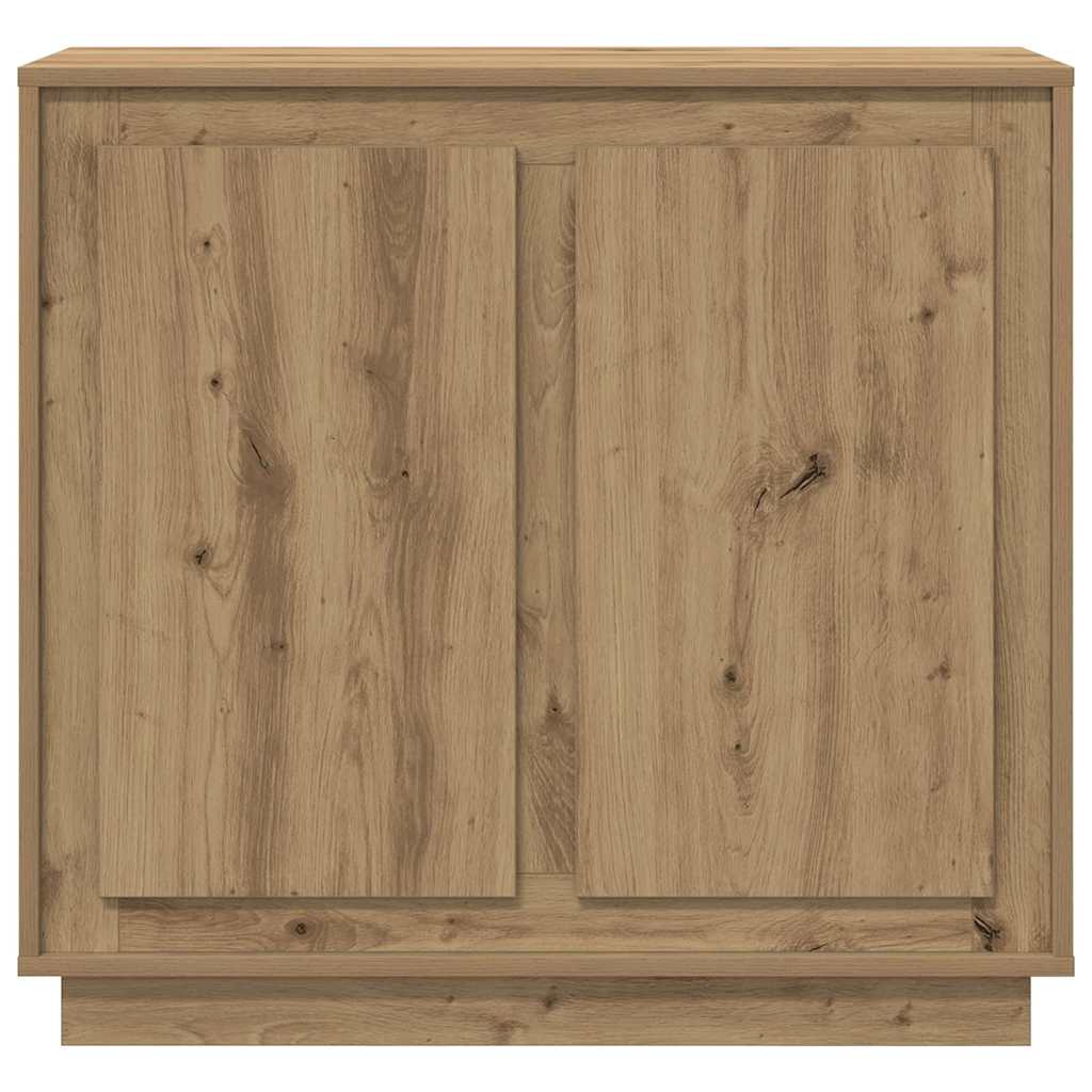 Sideboard Artisan-Eiche 80 x 40 x 75 cm Holzwerkstoff