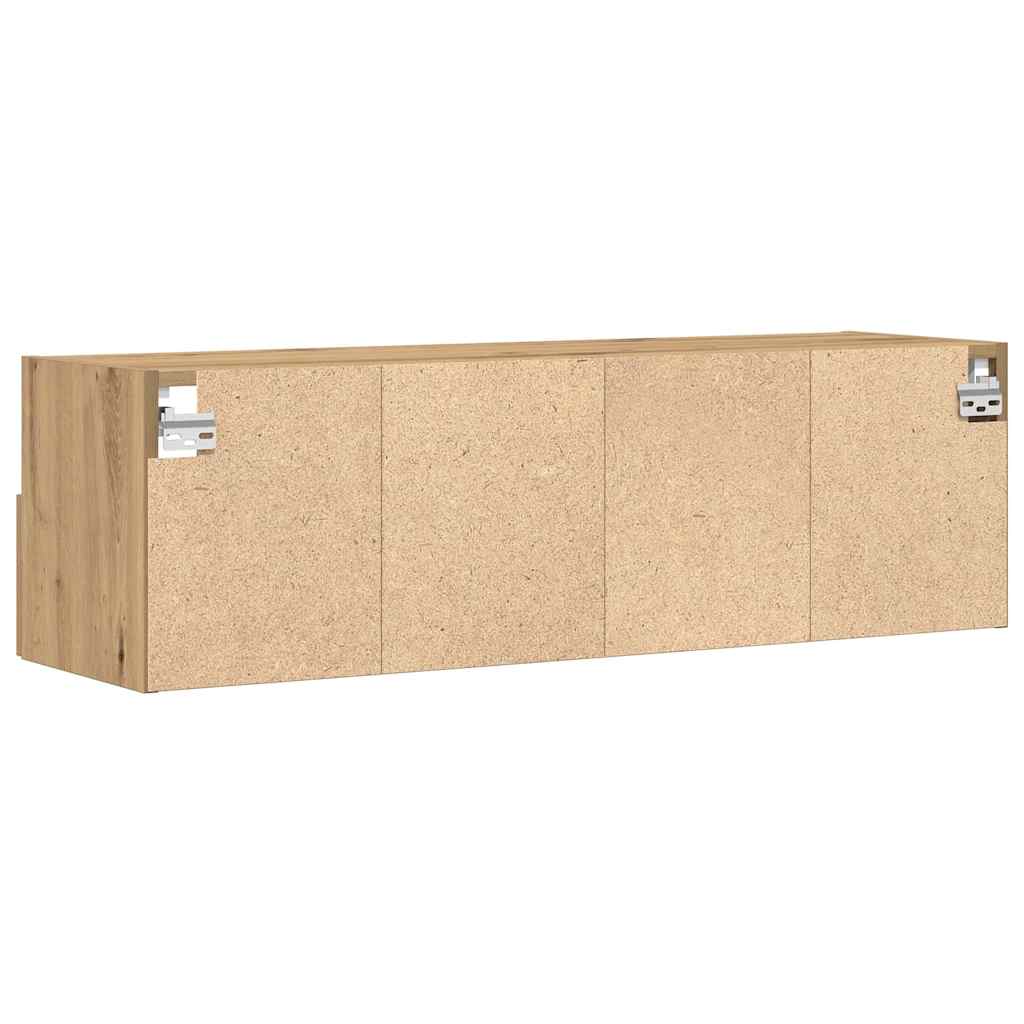 TV-Wandschrank Artisan-Eiche 100 x 30 x 30 cm Holzwerkstoff