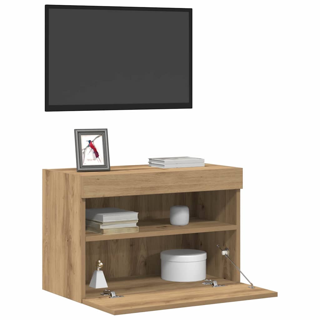 TV-Wandschrank Artisan-Eiche 60 x 30 x 40 cm Holzwerkstoff