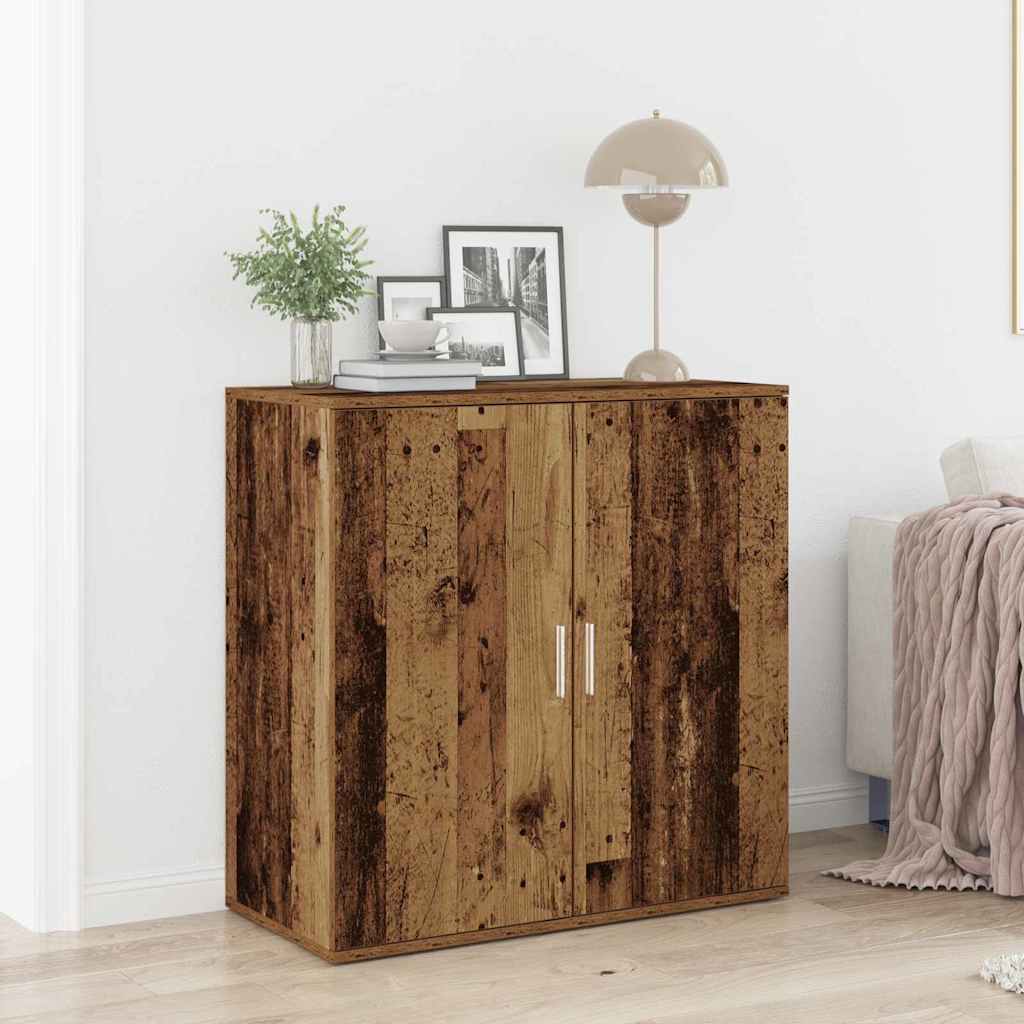 Sideboard Altholz 79 x 38 x 80 cm Holzwerkstoff