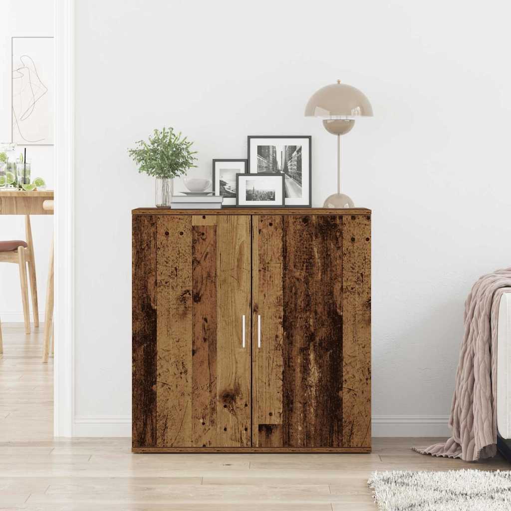 Sideboard Altholz 79 x 38 x 80 cm Holzwerkstoff