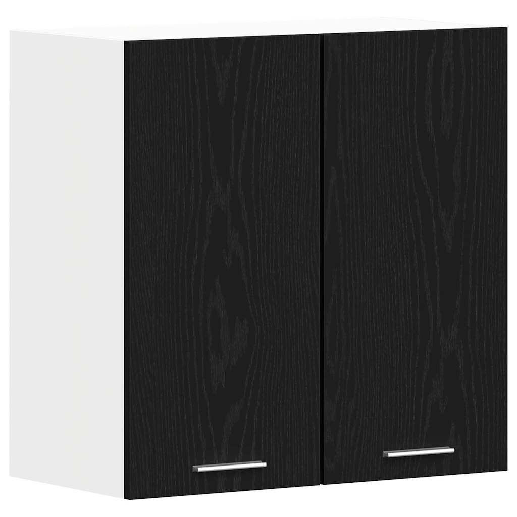 Hängeschrank Lyon Schwarz Eichen-Optik 60 x 31 x 60 cm