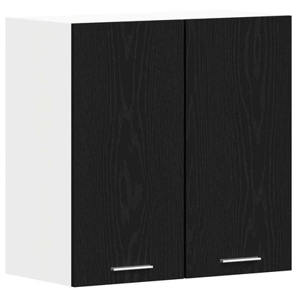 Hängeschrank Lyon Schwarz Eichen-Optik 60 x 31 x 60 cm