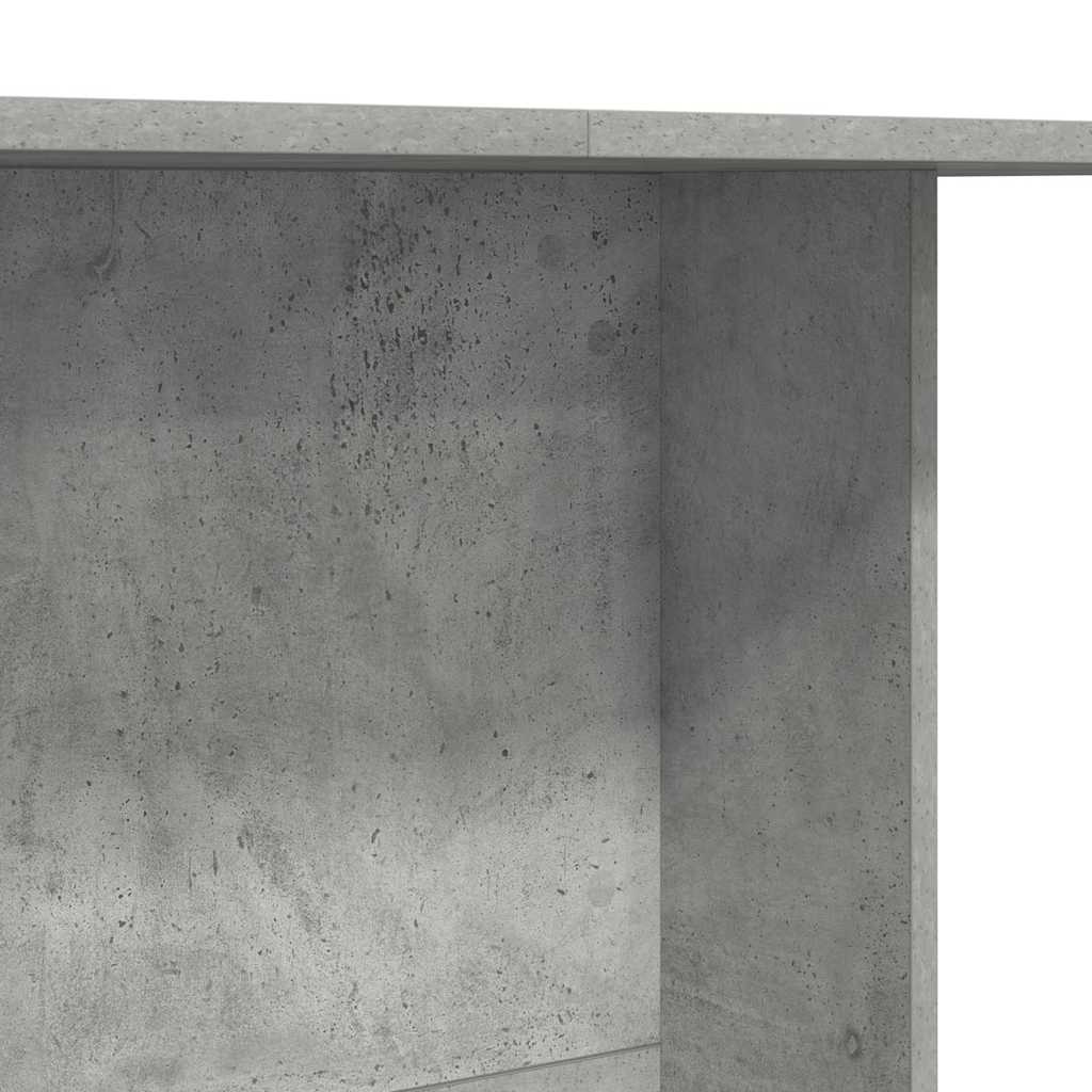 Esstisch Beton Grau 110 x 60 x 75 cm Holzwerkstoff