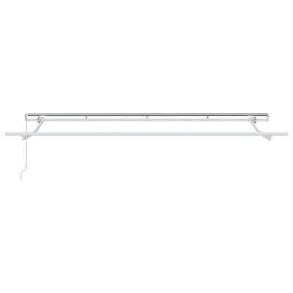 Einziehbare Markise Blau und Weiß 400 x 200 cm