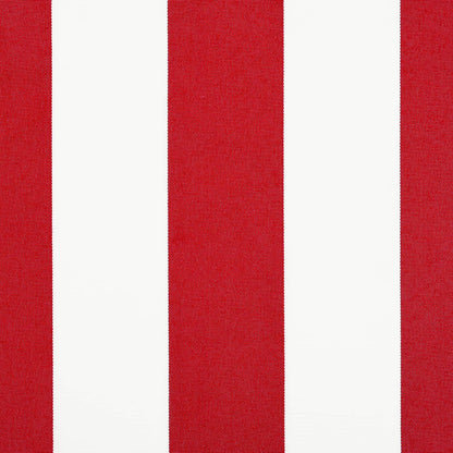 Einziehbare Markise Rot und Weiß 300 x 250 cm Stoff und Metall