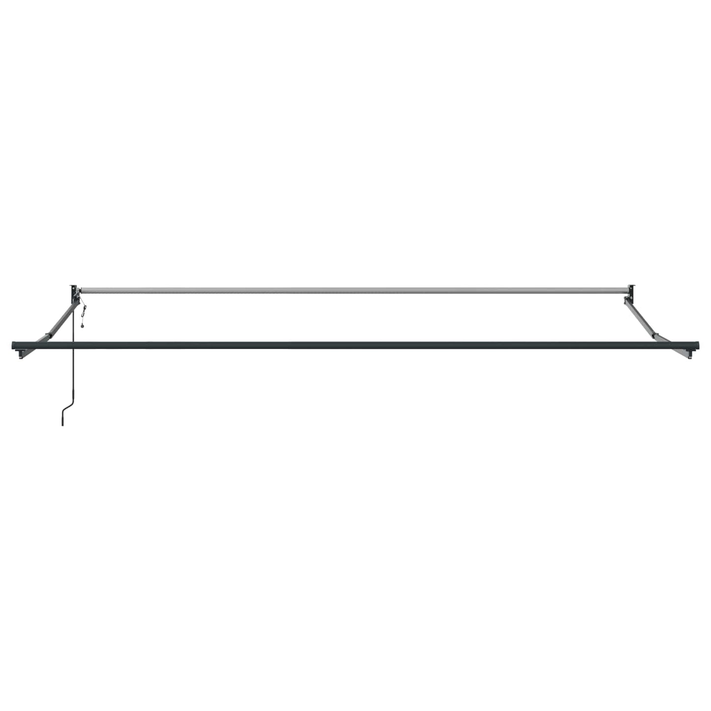 Markise Rot 450 x 300 x 165 cm Polyester und Metall