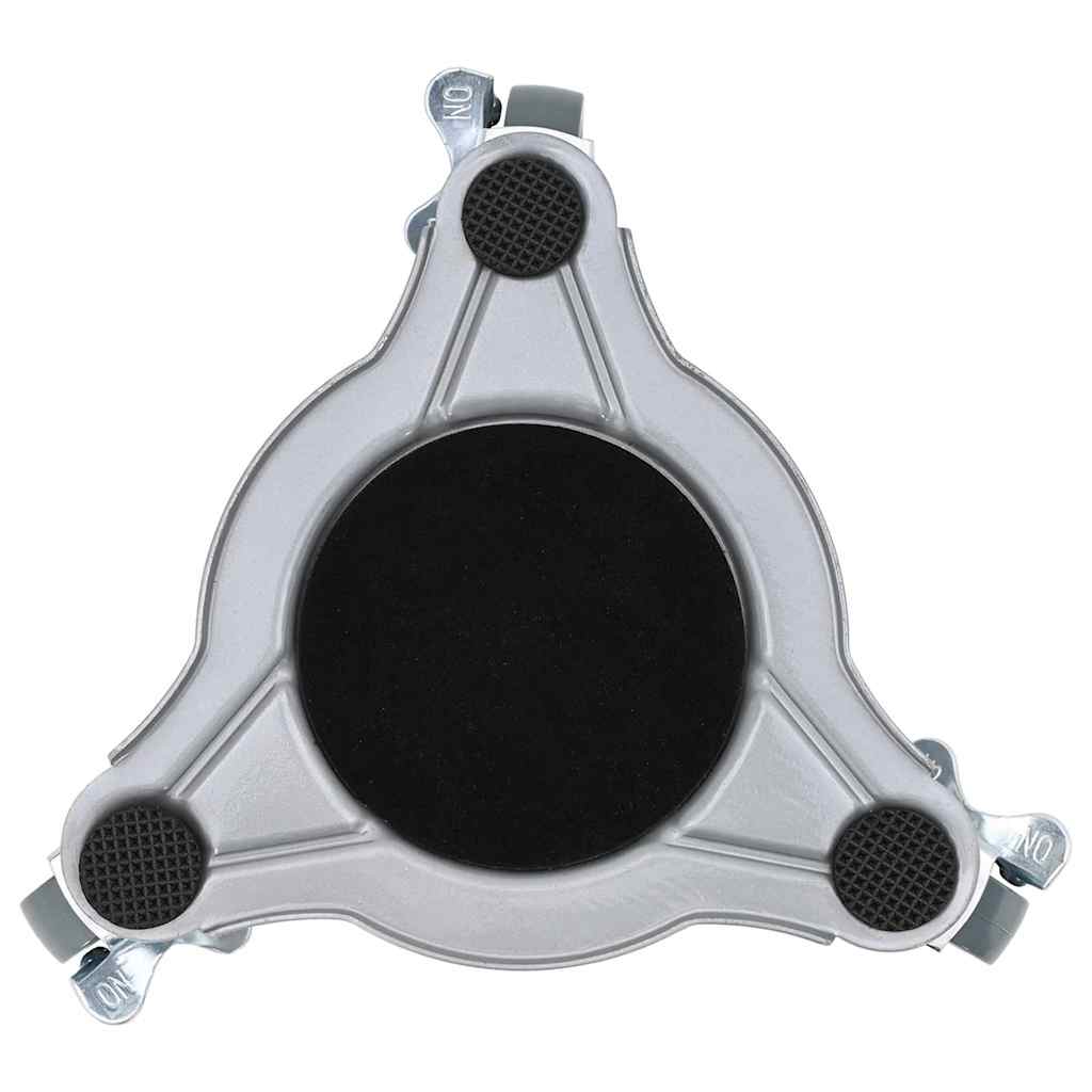 Möbelrollen 4 Stk. mit Heber 19x17,5x6 cm Stahl 1000 kg