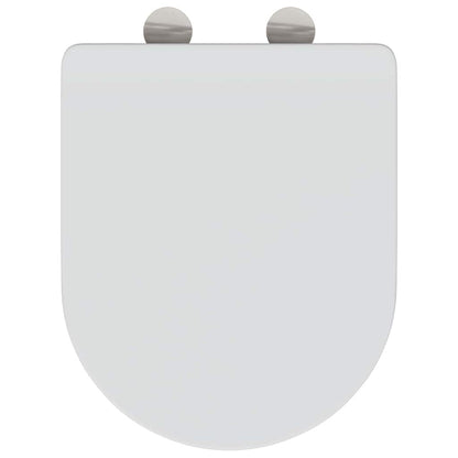 Toilettensitz Weiß 47 x 36 x 3,4 cm Duroplast