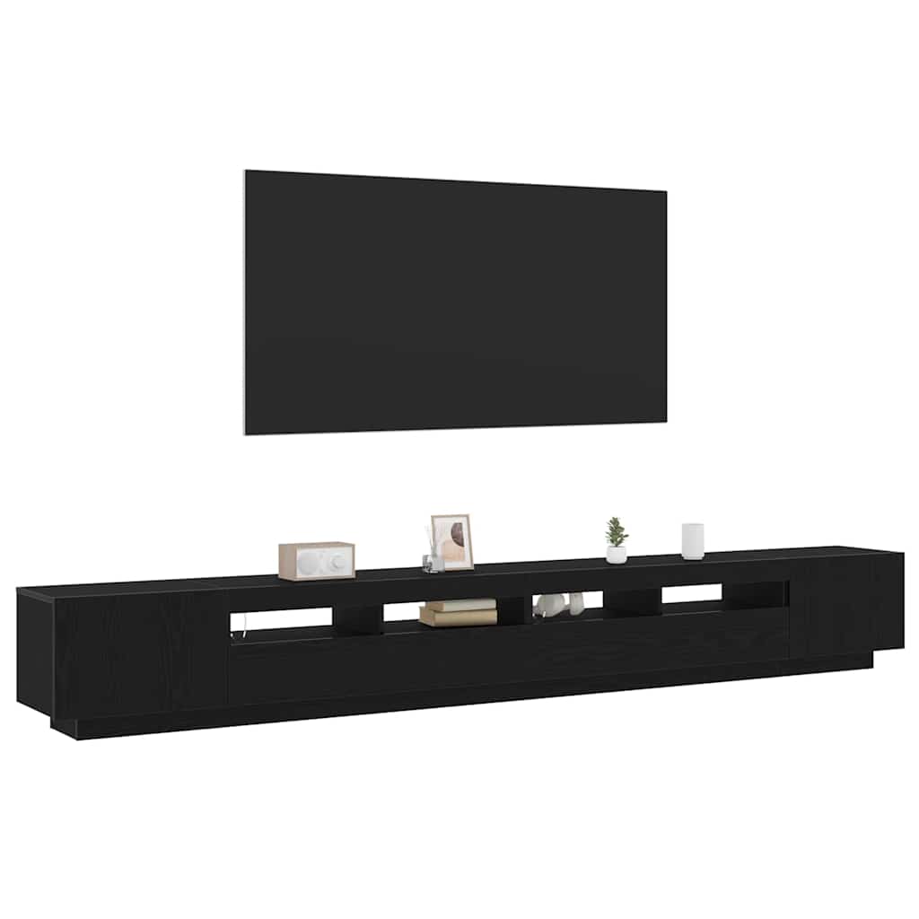 TV-Schrankset 3 pcs Schwarz 300 x 35 x 40 cm Holzwerkstoff