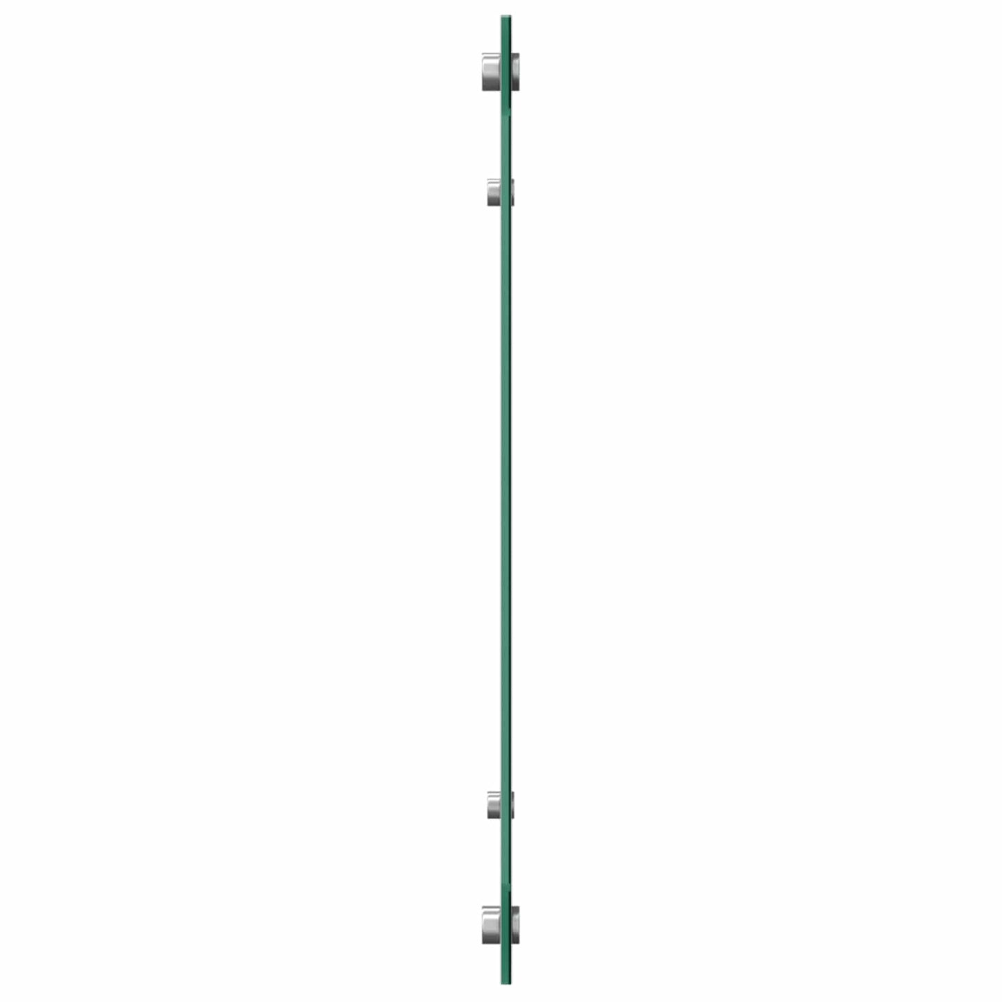 Küchenrückwand Hellgrau 90 x 50 cm Gehärtetes Glas