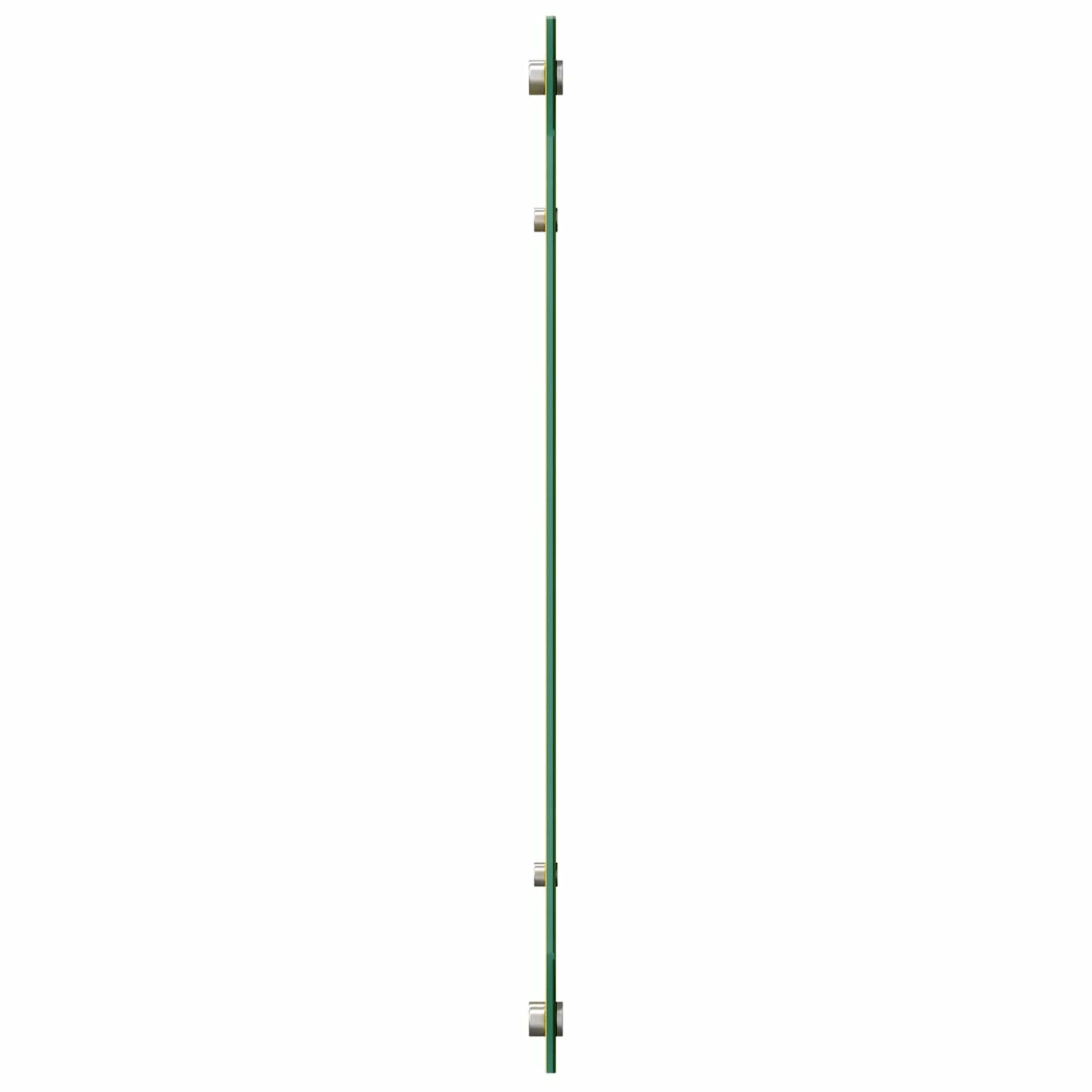 Küchenrückwand Gelb 100 x 60 cm Gehärtetes Glas