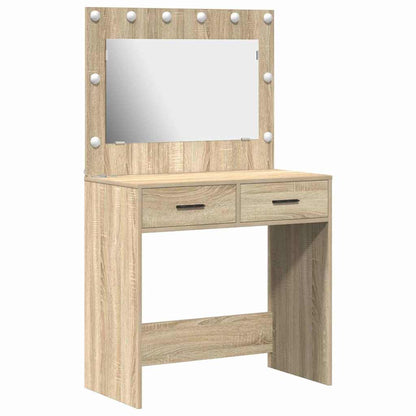 Schminktisch Sonoma-Eiche 78,5 x 41 x 135 cm Holzwerkstoff