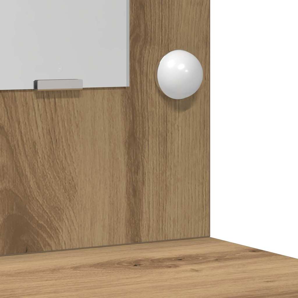 Schminktisch Artisan-Eiche 78,5 x 41 x 135 cm Holzwerkstoff