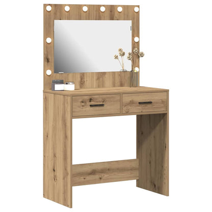 Schminktisch Artisan-Eiche 78,5 x 41 x 135 cm Holzwerkstoff