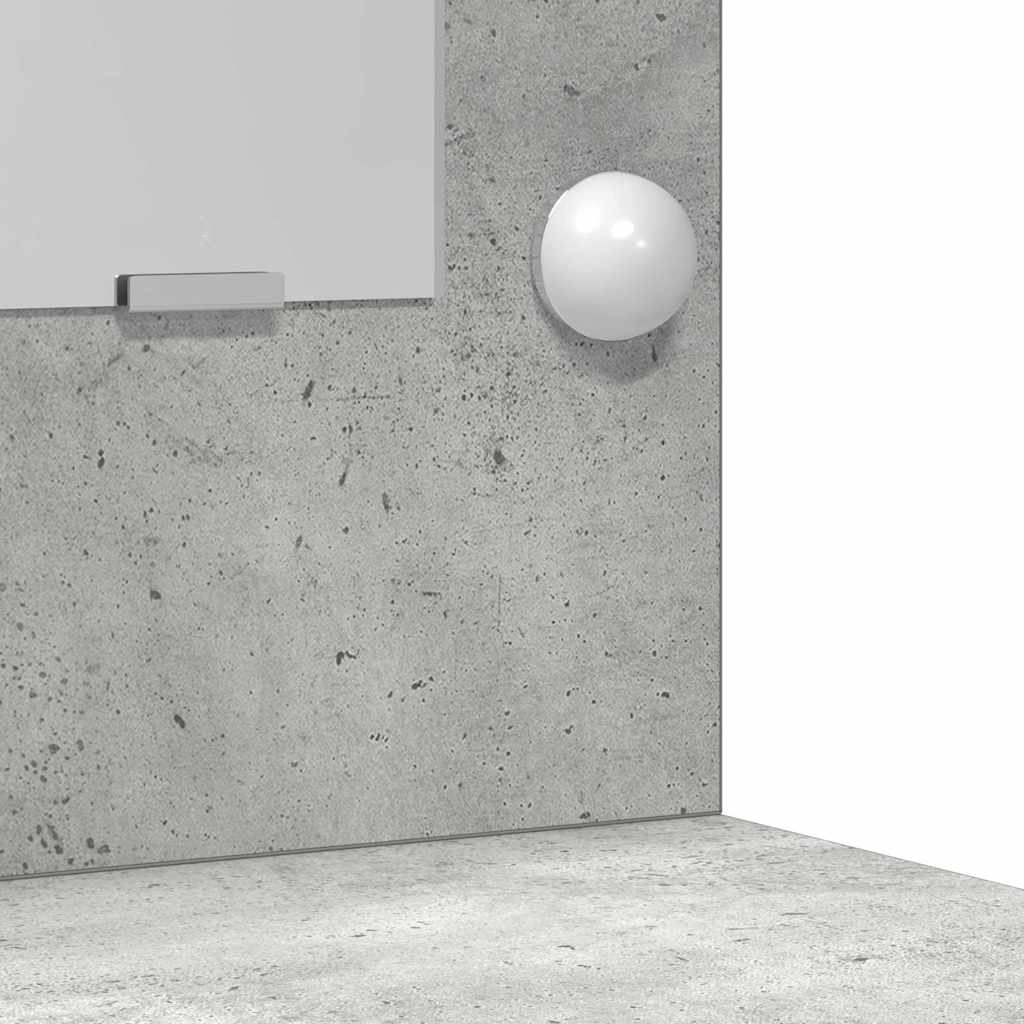 Schminktisch Beton Grau 50 x 41 x 135 cm Holzwerkstoff