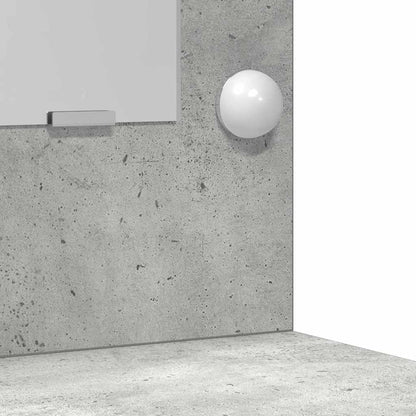 Schminktisch Beton Grau 50 x 41 x 135 cm Holzwerkstoff