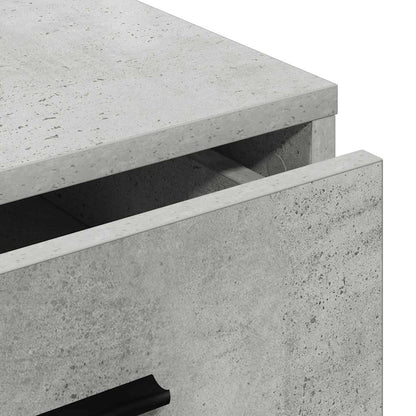 Sideboard Betongrau 40 x 41 x 75 cm Holzwerkstoff