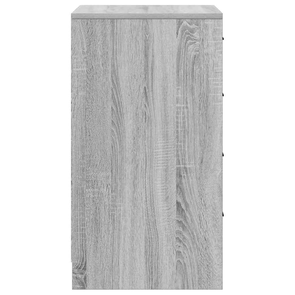 Sideboard Grau Sonoma 40 x 41 x 75 cm Holzwerkstoff