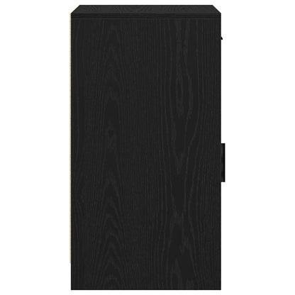 Sideboard Schwarz Eichen-Optik 40 x 40,5 x 75 cm Holzwerkstoff