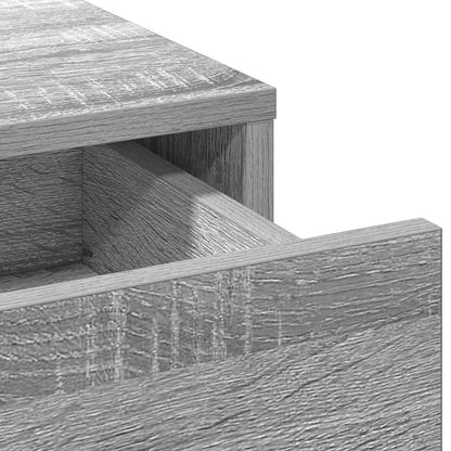 Highboard Graues Sonoma 40 x 40,5 x 135 cm Holzwerkstoff