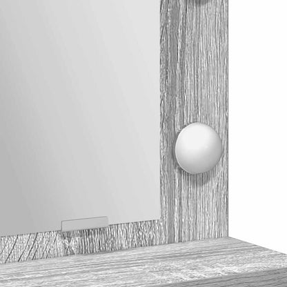 Schminktisch Graues Sonoma 50 x 41 x 135 cm Holzwerkstoff