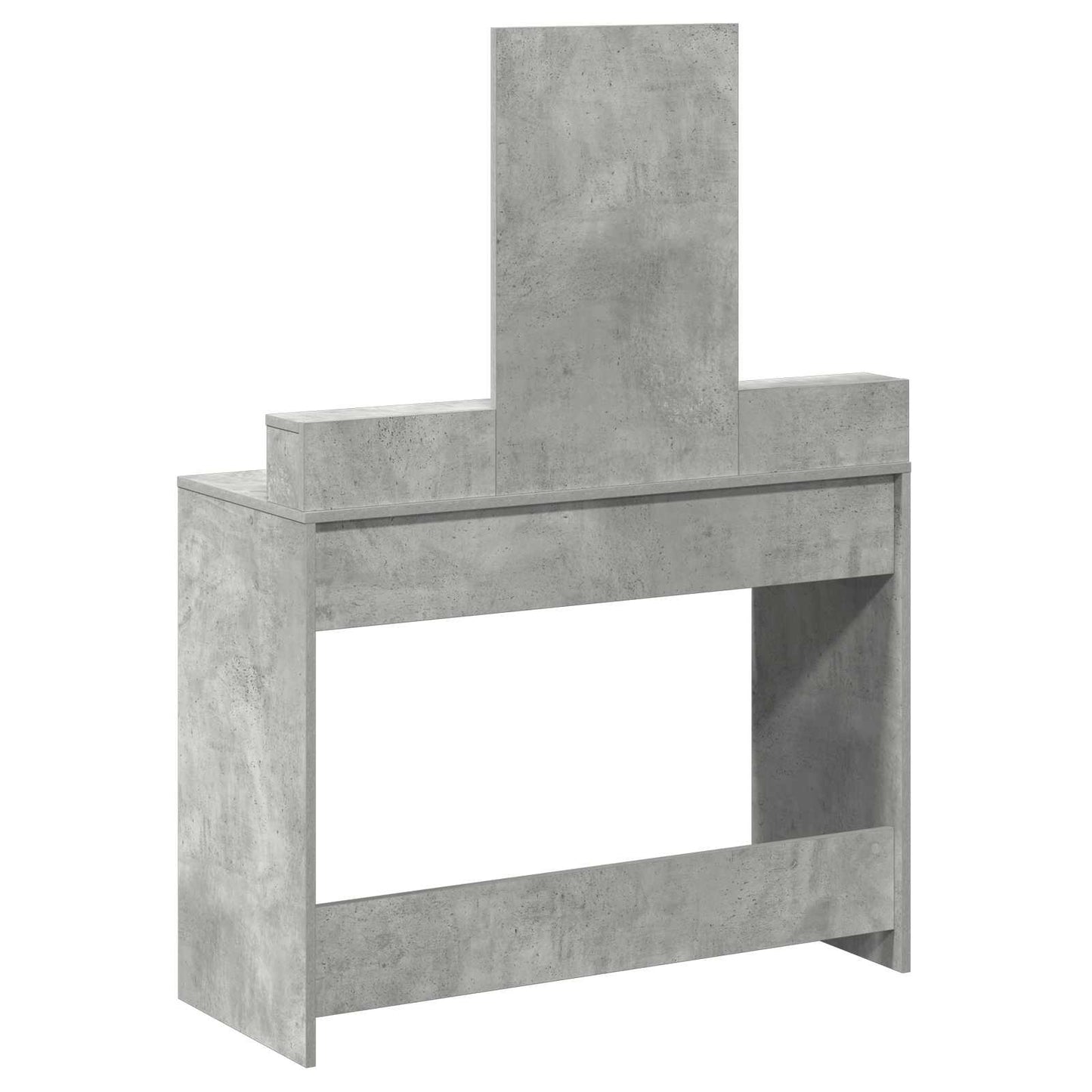 Schminktisch Beton Grau 100 x 41 x 140 cm Holzwerkstoff