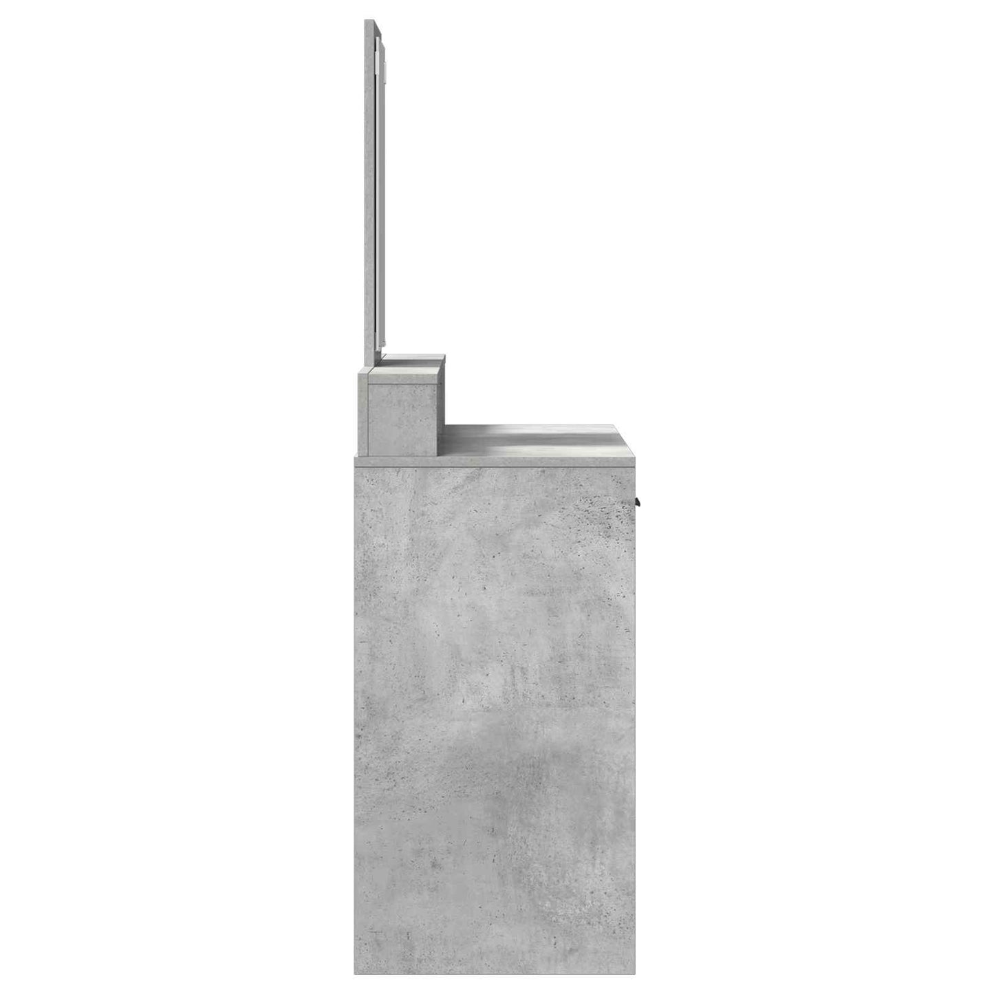 Schminktisch Beton Grau 100 x 41 x 140 cm Holzwerkstoff