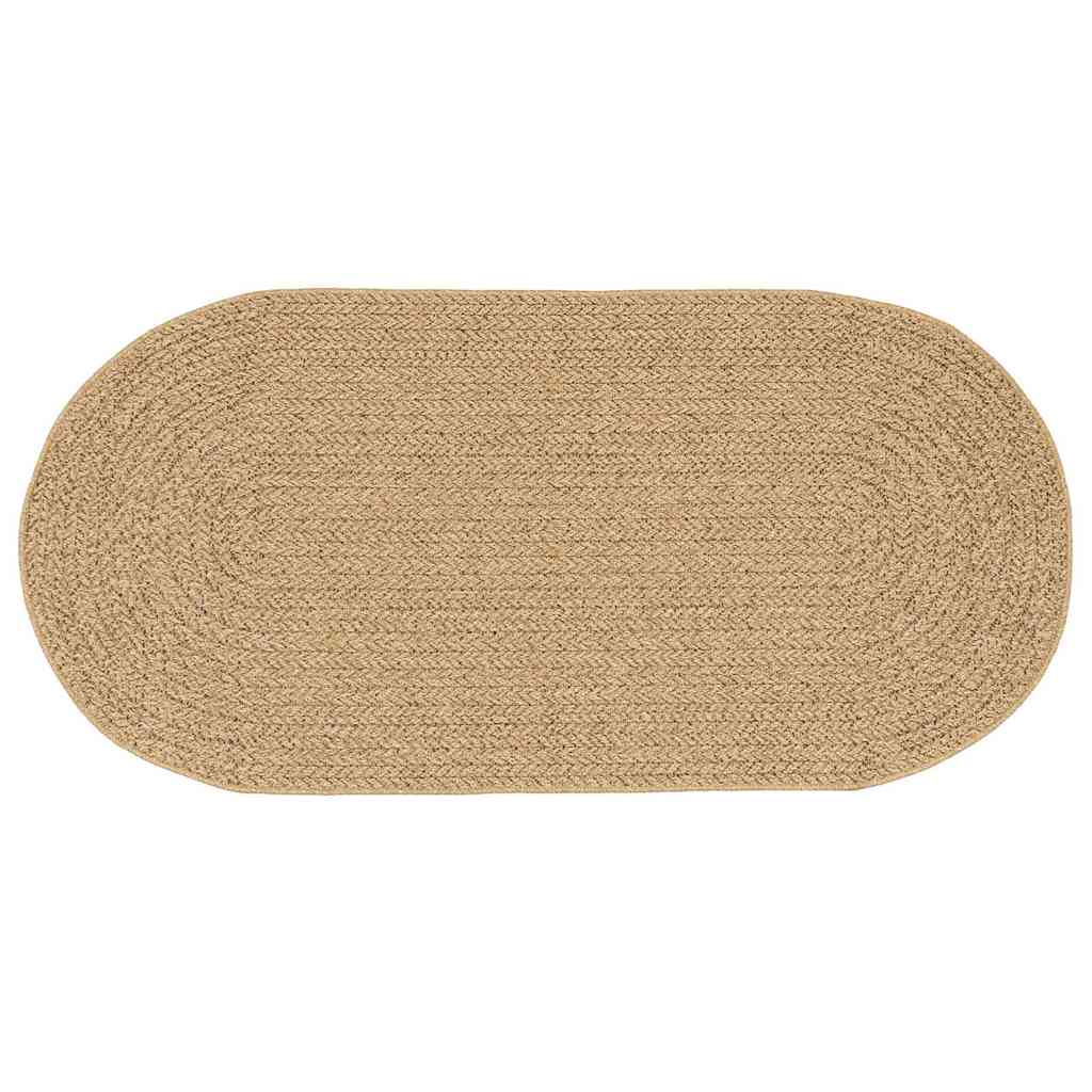 Teppich ZIZUR Braun 200 x 100 cm Polypropylen