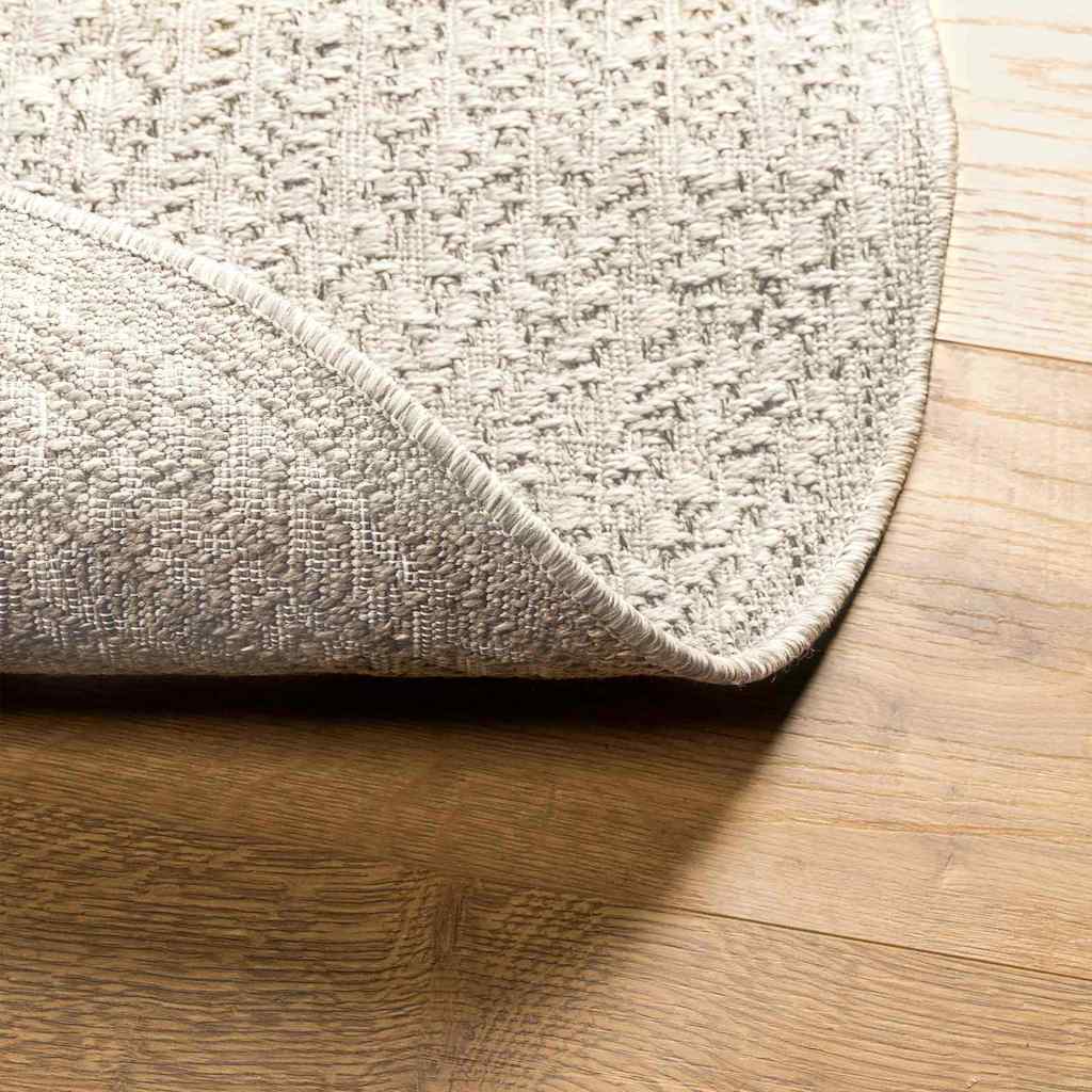 Teppich ZIZUR Creme 170 x 120 cm Polypropylen