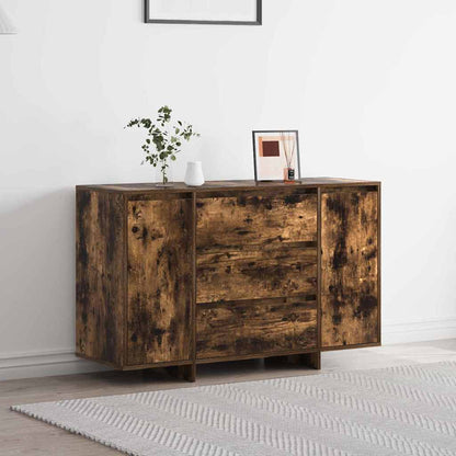 Sideboard Geräucherte Eiche 120 x 41 x 75 cm Holzwerkstoff